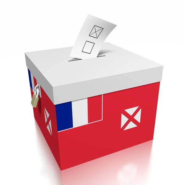 Äänestys Wallisissa Futunassa — kuvapankkivalokuva