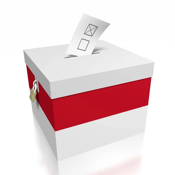 Votação Mônaco Ilustração — Fotografia de Stock