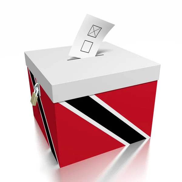 Votación Trinidad Tobago — Foto de Stock