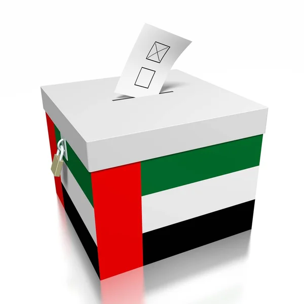 Vote Aux Émirats Arabes Unis — Photo