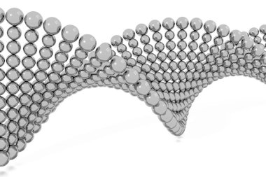 3D çizim - Dna zinciri / sarmal