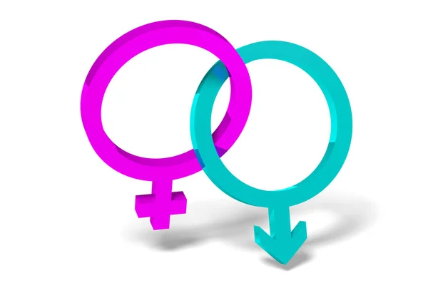 Obrázek Genderové Koncepce — Stock fotografie