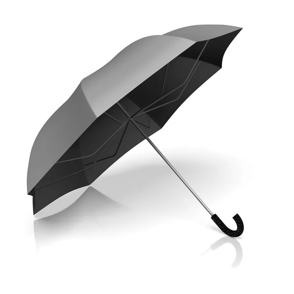 Paraguas Aislado Sobre Fondo Blanco Concepto Seguro — Foto de Stock