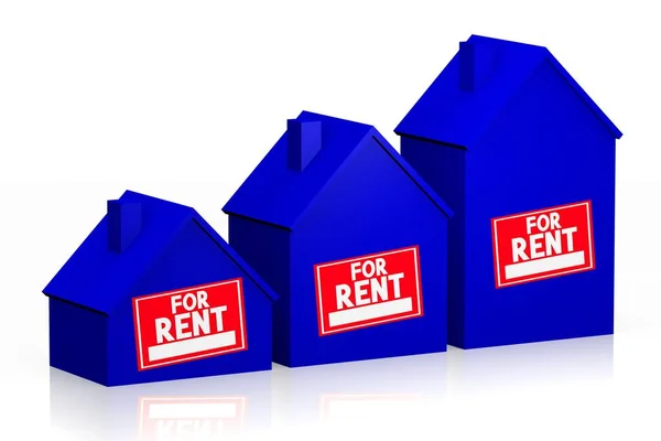 House Rent Concept — Stock Photo, Image