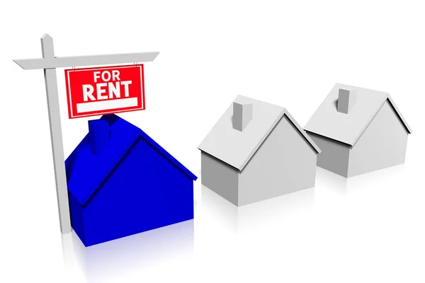 House Rent Concept — Stock Photo, Image