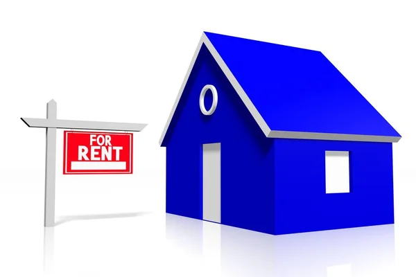 House Rent Concept — Stock Photo, Image