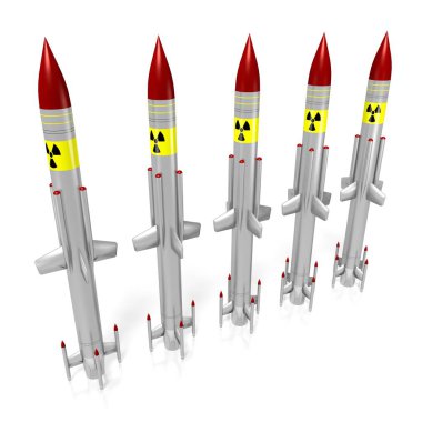 3D füze - nükleer savaş başlığı