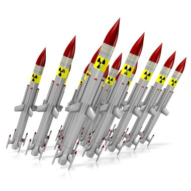 3D füze - nükleer savaş başlığı