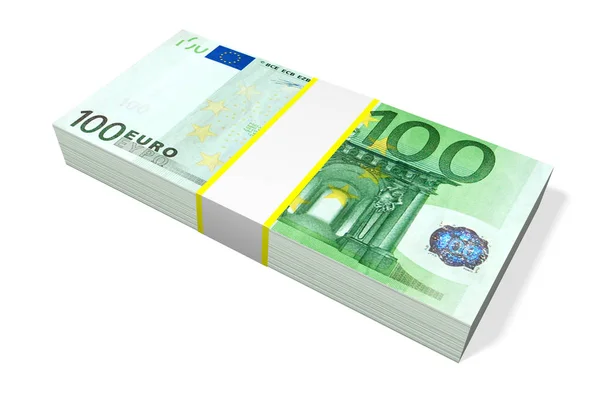 100 Euro Illustration — Stock Photo, Image