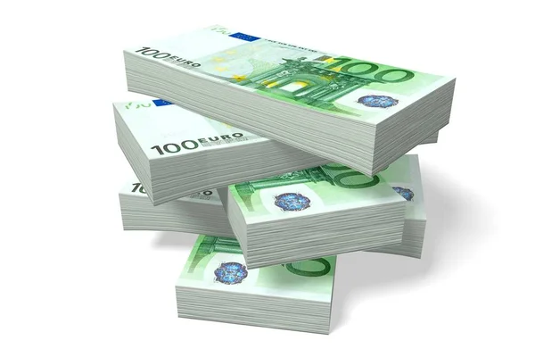 100 Euro Fortune Concept — Stock Photo, Image