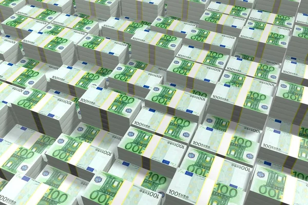 100 Euro Fortune Concept — Stock Photo, Image