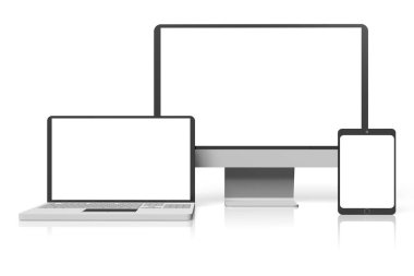 3D Dizüstü bilgisayar, bilgisayar ve tablet