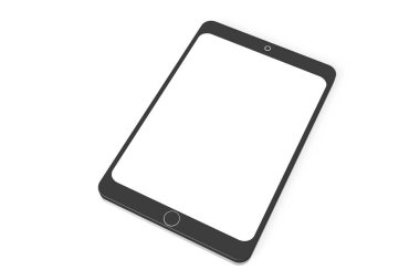 3D cep telefonu - beyaz arka plan üzerinde izole