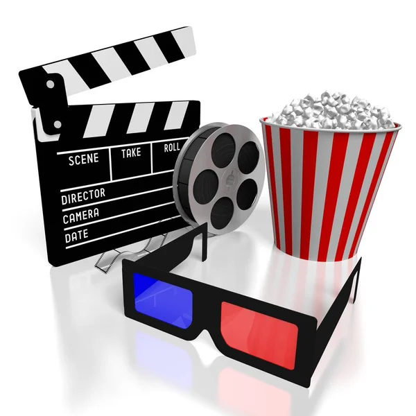Movies Movie Theater Cinema Concept — Stock Photo, Image