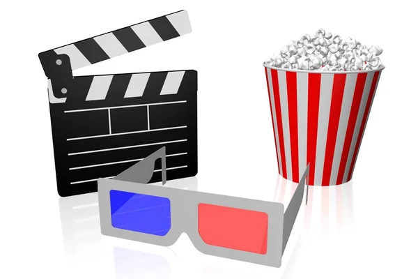 Movies Movie Theater Cinema Concept — Stock Photo, Image
