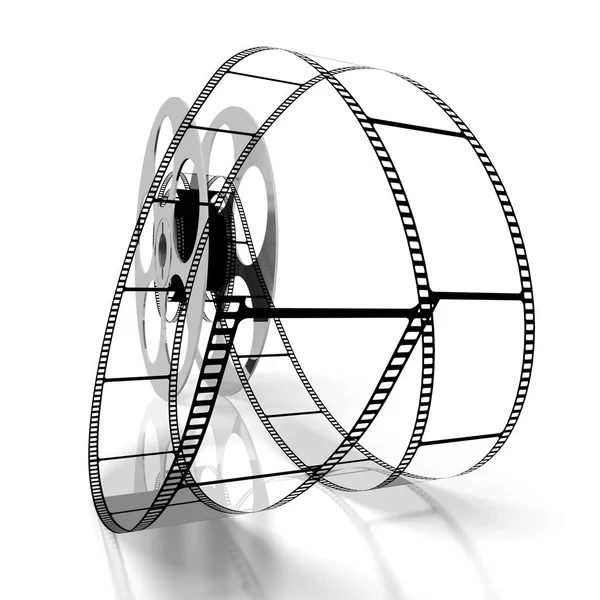 Movie Concept Film Reel — Stock Photo, Image