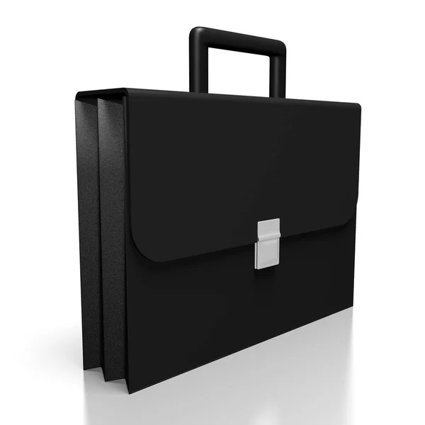 Business Suitcase Isolated White Background — Stock Photo, Image