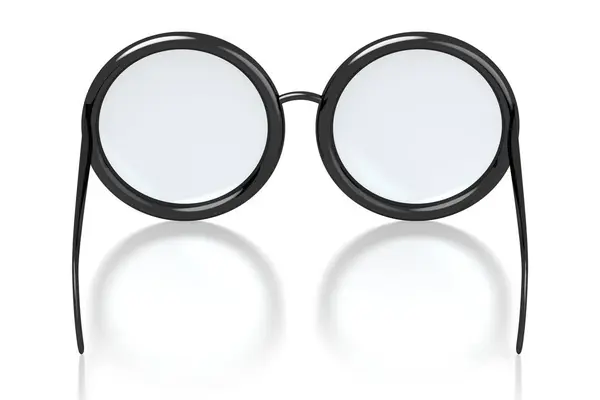 Brýle Izolované Bílém Pozadí — Stock fotografie