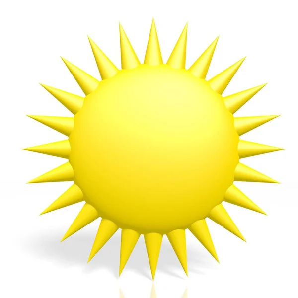 Sol Ideal Para Temas Como Clima Etc —  Fotos de Stock