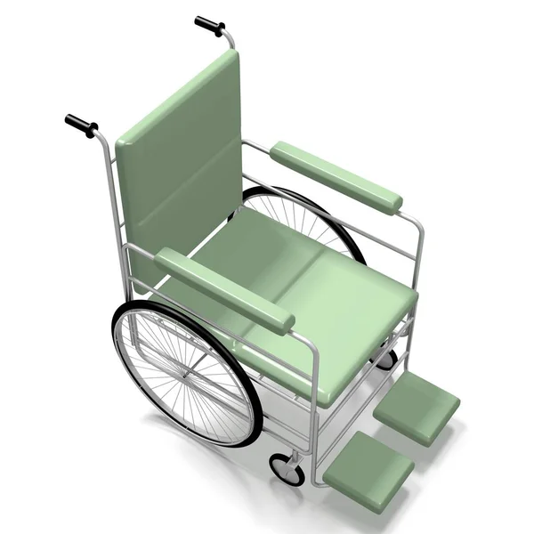 Wheelchair Isolated White Background — Stock Photo, Image