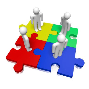 3D bulmaca takım kavramı