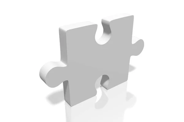 Puzzle Illustration — Stockfoto