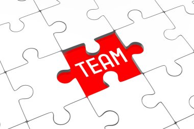 3D çizim - bulmaca - takım