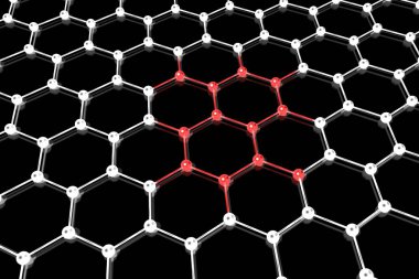 3D geometrik kavramı - illüstrasyon