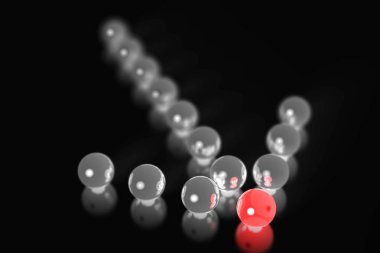 3D geometrik kavramı - illüstrasyon