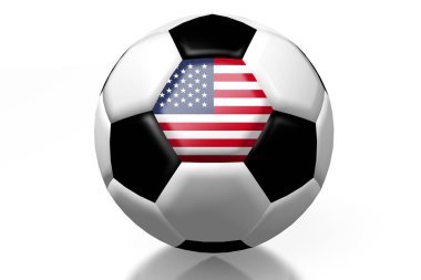 Ulusal bayrak - Amerika Birleşik Devletleri ile 3D gol