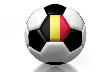 Ulusal bayrak - Belçika ile 3D gol