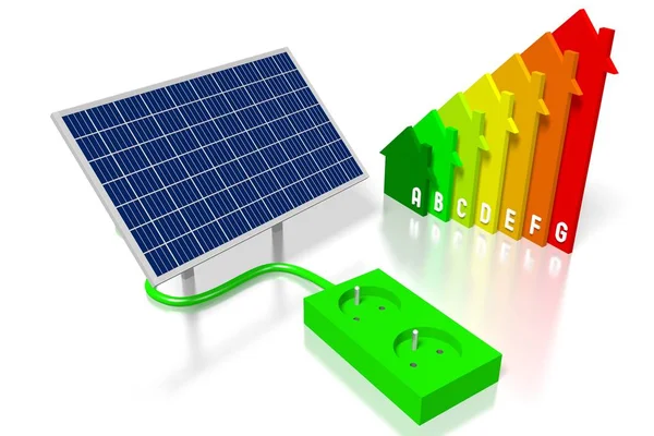 Concetto Energia Rinnovabile — Foto Stock