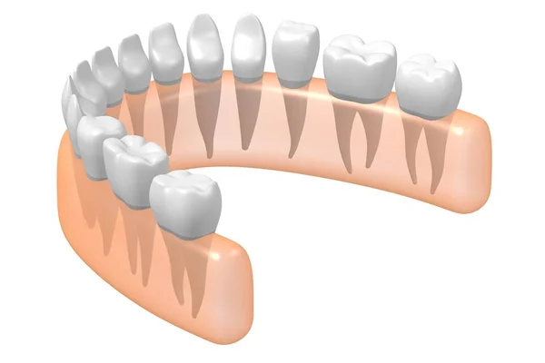 Healthy Teeth Illustration — Stock Photo, Image