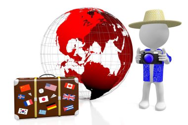 3D alarak konsept fotoğraf