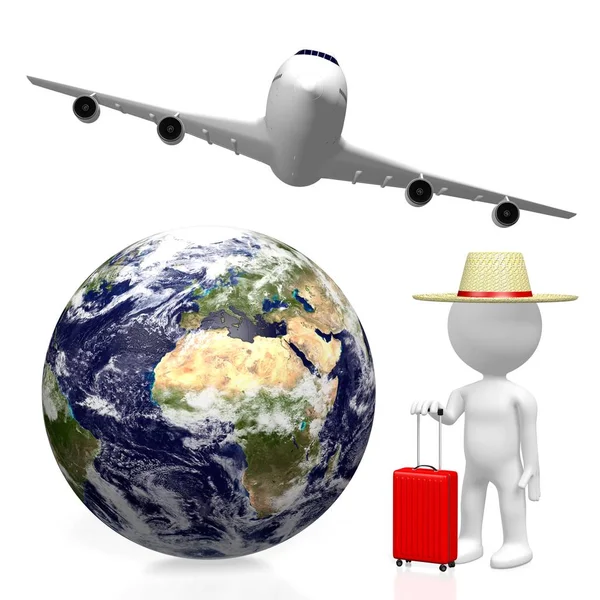 Tourist Travel Concept — Stock Photo, Image