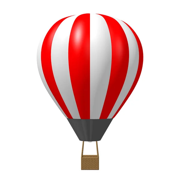 Varmluftsballong Resor Konceptet — Stockfoto