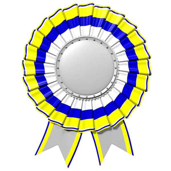 Ilustração Emblema Emblema Fundo Branco — Fotografia de Stock