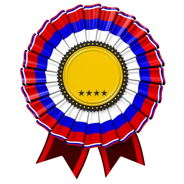 Badge Embleem Illustratie Witte Achtergrond — Stockfoto
