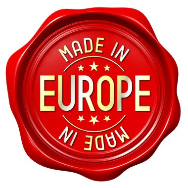 Kırmızı mum mühür - Avrupa'da yapılan