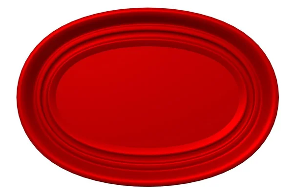 Ilustração Vedação Cera Vermelha — Fotografia de Stock