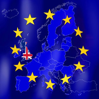 AB harita - Büyük Britanya