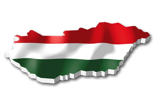 ハンガリーを国境します — ストック写真