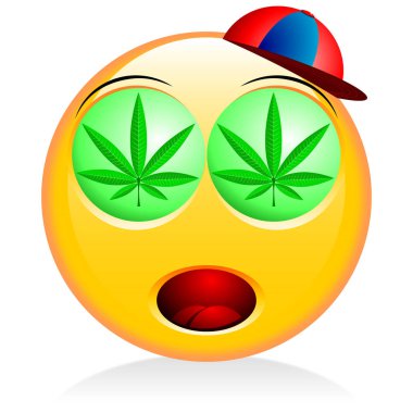 Emoji - sigara ot - komik surat
