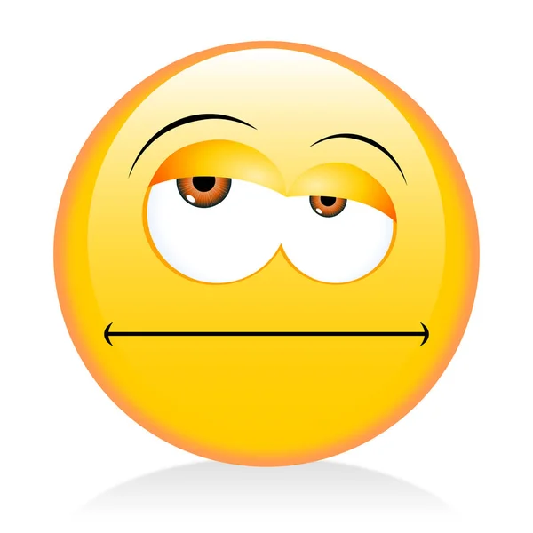 Emoji Φατσούλα Γκρινιάρης Αστείο Πρόσωπο — Φωτογραφία Αρχείου
