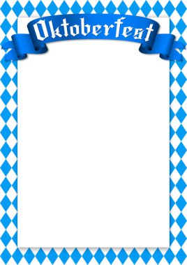Oktoberfest çerçeve - sth üzerine yazmak için yer.