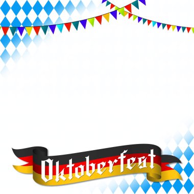 Oktoberfest Gösterim / çerçeve - poster şablonu