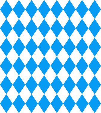 Oktoberfest arka plan - mavi ve beyaz desen