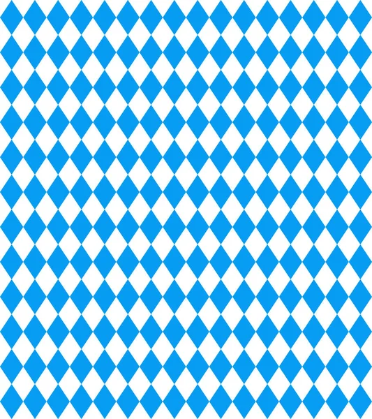 Oktoberfest background - blue and white pattern