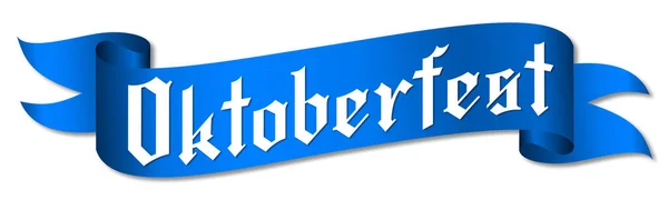 Oktoberfest Lint Gotische Lettertype — Stockfoto