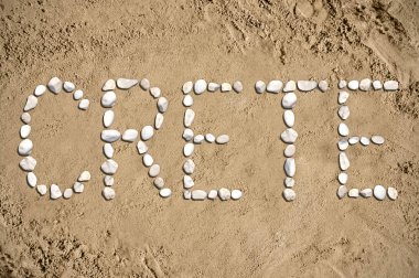 Girit - beach, kum, taş